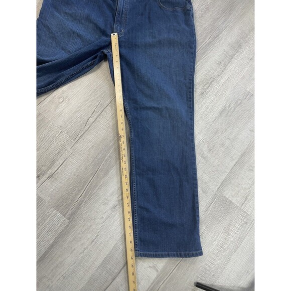 Carhartt Men’s Carpenter Relaxed Fit Blue Jeans Sz 46 X 32 100% Cotton EUC N - Picture 8 of 11
